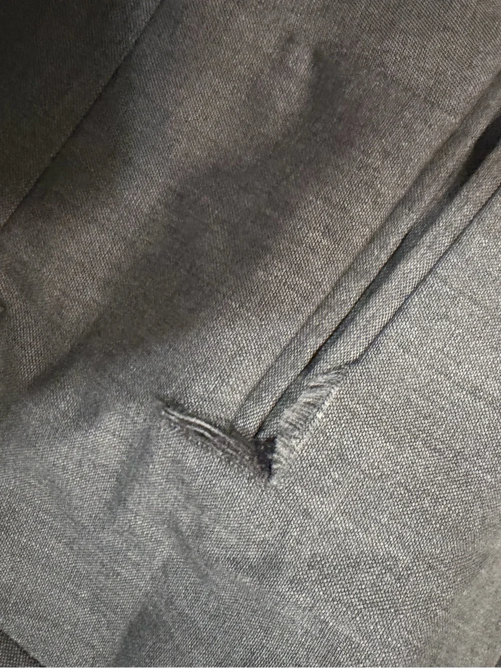 J crew charcoal Ludlow Slim-fit suit pant in Italian wool 32 32